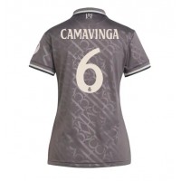 Real Madrid Eduardo Camavinga #6 Fußballbekleidung 3rd trikot Damen 2024-25 Kurzarm